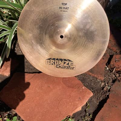 Zildjian 14" Scimitar Hi-Hat Cymbals (Pair) 1986 - 1998 - Traditional image 4