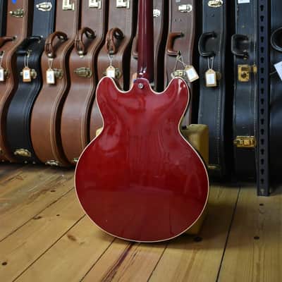 1987 Epiphone Japan Riviera Wine Red, Terada Factory Made, MIJ, RARE, Oasis, Noel Gallagher image 7