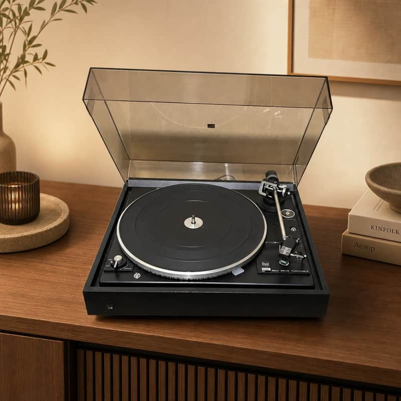 DUAL CS-510 Rare Vintage MINT Turntable Warranty Tested Belt Drive Serviced image 1
