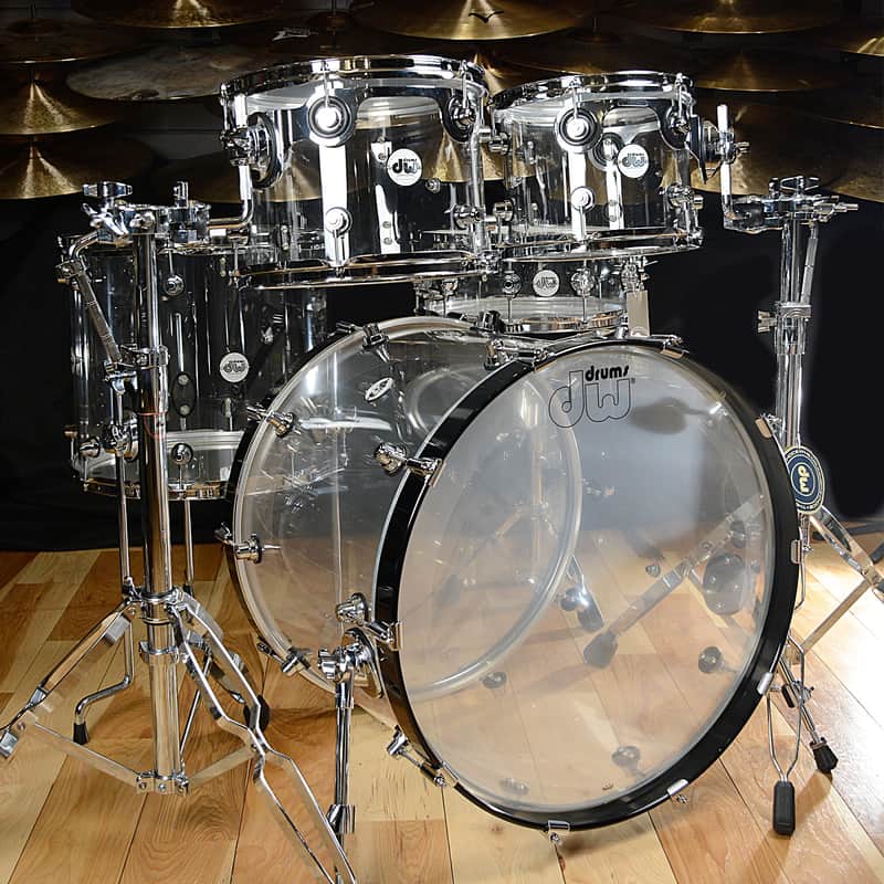 DW Design Series Acrylic 8x10 / 9x12 / 14x16 / 18x22 / 5.5x14" 5pc Shell Pack image 2