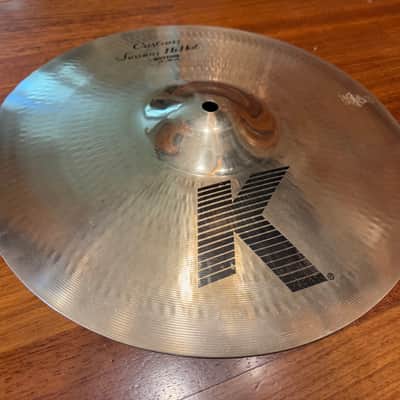 Zildjian 14" K Custom Session Hi-Hat Cymbals (Pair) 2004 - Present - Brilliant image 8
