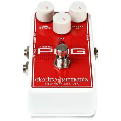 Electro-Harmonix EHX Nano POG Polyphonic Octave Generator Effects Pedal image 2