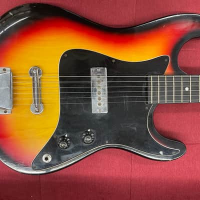 Teisco S-Style Electric Guitar - Sunburst image 2