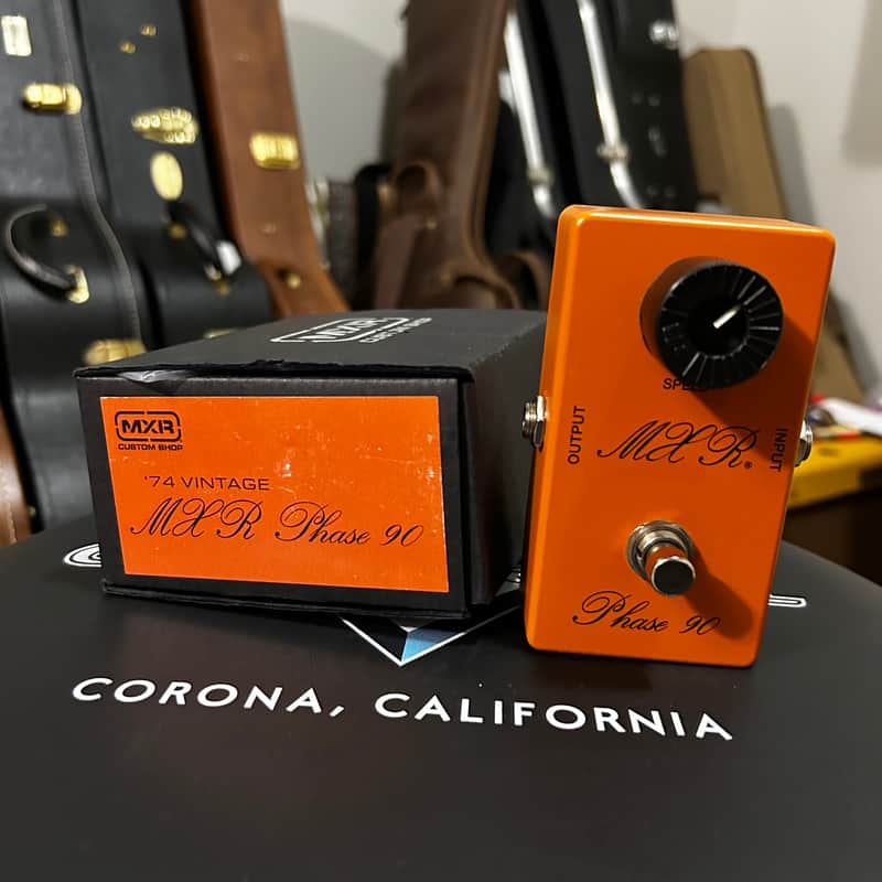 MXR CSP026 '74 Vintage Script Phase 90 2008 - Present - Orange image 1