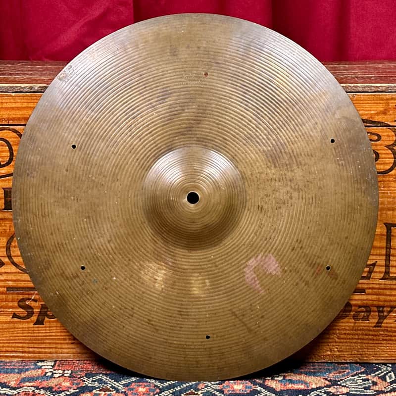 16" Paiste 1960s Ludwig Standard Crash Cymbal 762g Swiss Made *Video Demo* image 1