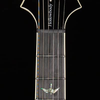 PRS SE Hollowbody II Piezo Peacock Blue Smokeburst (111) image 6