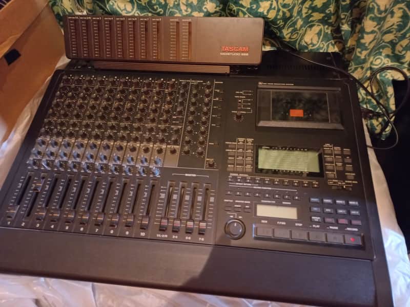 TASCAM MidiStudio 688 8-Track Cassette Recorder 1990s - Black image 1