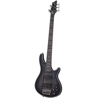 Schecter Hellraiser Extreme-5 Active 5-String Bass See-Thru Black Satin