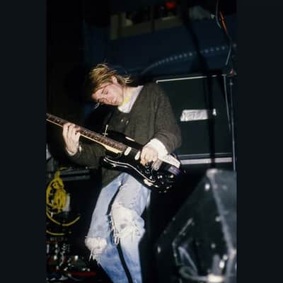 Kurt Cobain Vandalism Strat - Left Handed Custom Built Replica With Hard Shell Case image 7