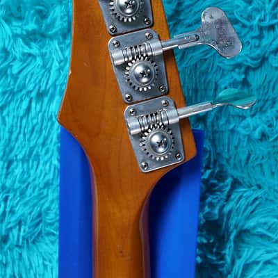 Guyatone EB-9 Custom MIJ Bass 1976 Natural w/ OHSC image 11