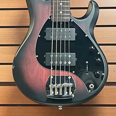 Sterling SUB StingRay Ray5HH in Ruby Red Burst Satin New Blem #4464 image 2
