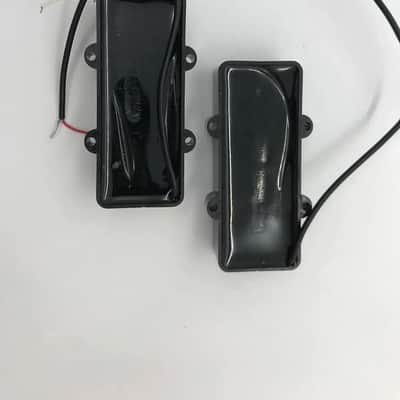 Washburn Black 4 String Bass Soapbar Pickups Set image 2
