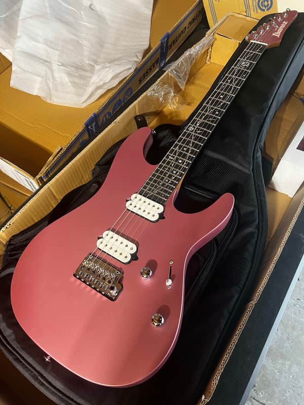 (MINT) Ibanez TOD10 Tim Henson Signature Electric Guitar - Metallic Mauve image 1