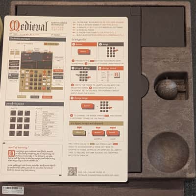 Official Quest Kit Bundle - Teenage Engineering EP-1320 Medieval Sampler Composer + Quilt Bag + Air Freshener image 3