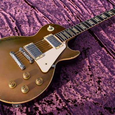 Dax&Co. Heavy Aged Gibson Les Paul Classic 2014 Goldtop Relic Conversion! image 2