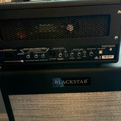 Blackstar St. James 6L6 2-Channel 50-Watt Guitar Amp Head w/ 2x12 cabinet image 2
