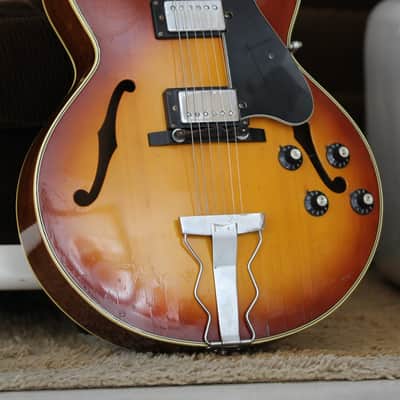 1973 Ibanez 2355  - Sunburst with Hardcase image 3