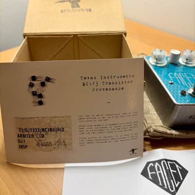 Reeves Electro Facet FF Fuzz Face 2024 - Blue image 4