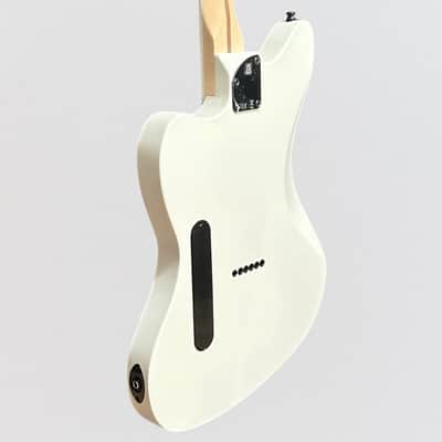 Fender Jim Root Jazzmaster V4 Electric Guitar w/ Case - White image 4