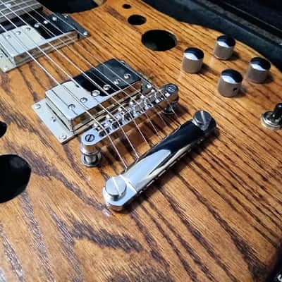 Wood Grain Semi Hollow Guitar - DEB Luthier Build image 3