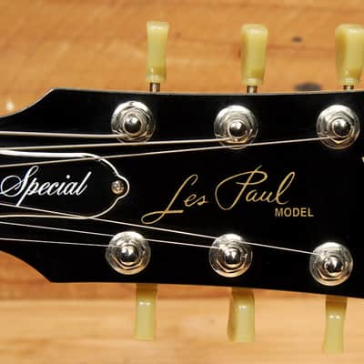 GIBSON 2007 LES PAUL Special Double Cut Cutaway Worn Faded TV Yellow P90 71392 image 9