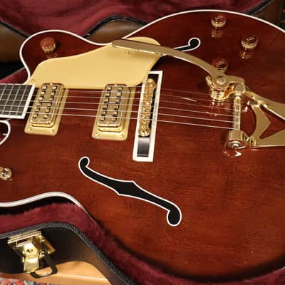Gretsch G6122TG Players Edition Country Gentleman Bigsby Walnut Stain image 9