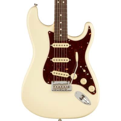 Fender American Professional II Stratocaster Guitar Rosewood Fingerboard, Olympic White w/ Case 7lbs 8.6ozs image 2