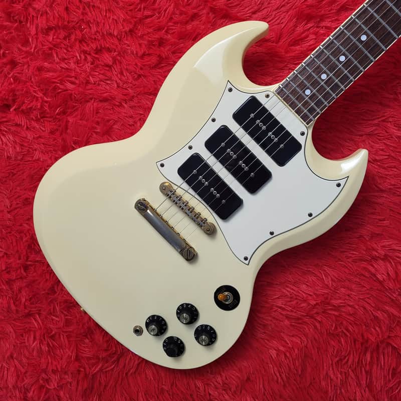 Super Rare 1989 Greco SS-70S - White - SG Special with 3 x | Reverb