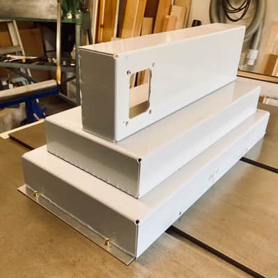 Custom Amp Chassis w/ Optional IEC Knockout image 14