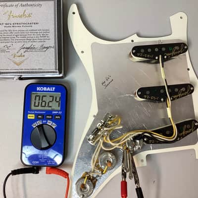 Josefina Fender Stratocaster Loaded Pickguard 2026 Fat 60's Hand Wound With COA image 6