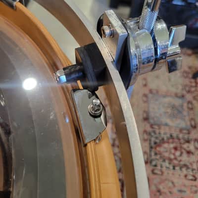 Peavey RBS-1 22x18 Bass Drum W/ Custom made Gong Drum Cradle - Satin Natural (C017-3-19) image 23