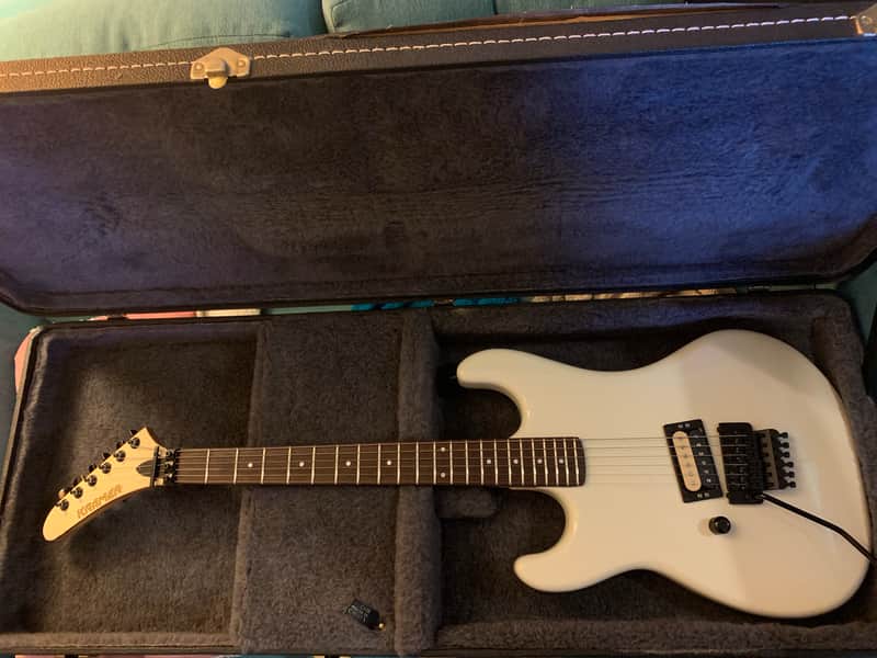 Kramer  Baretta Vintage Left-handed 1984  White - Pearl image 1