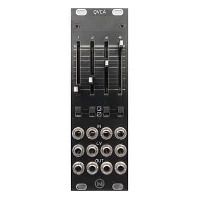 Michigan Synth Works Neutron Sound QVCA Eurorack Quad Mixer Module (Black) image 2