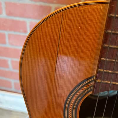 c. 1960 Fernando Esteve Calatayud Classical Guitar made in Spain image 4