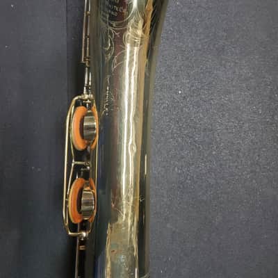 King Super 20 Bari Sax 1960 - Lacquered Brass image 22