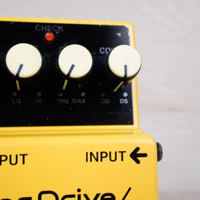 Boss OS-2 Overdrive Distortion Pedal 2007 Yellow image 10