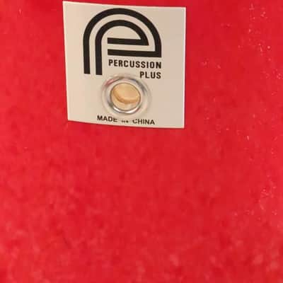 Percussion Plus 10x12 Rack Tom Drum Red Wrap image 2