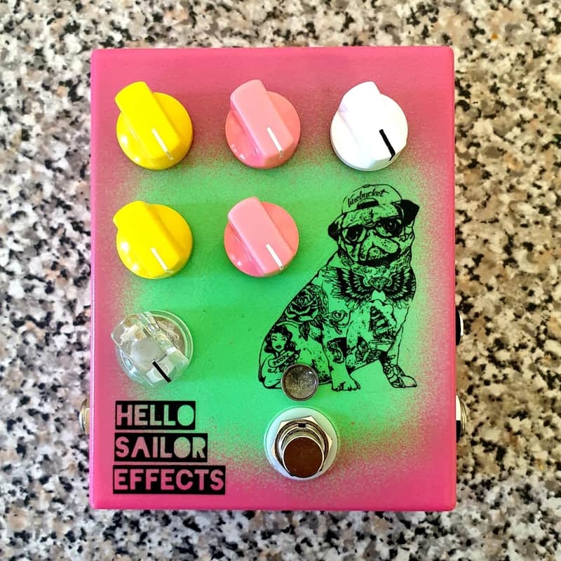 Hello Sailor Effects Blue Monster Metal Distortion   80's Burst image 1