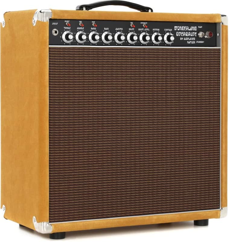 Amplified Nation Wonderland Overdrive v2 50-watt 1 x 12-inch Combo Amplifier - Buckskin Suede (WOD50CBSd1) image 1