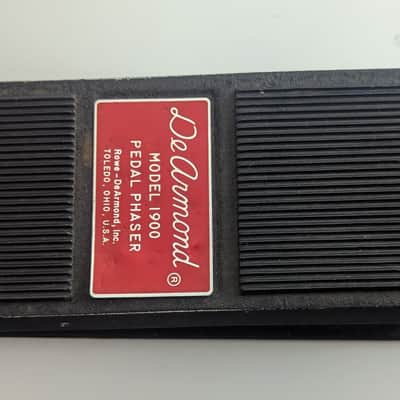 DeArmond 1900 Pedal Phaser USA guitar pedal rare image 3