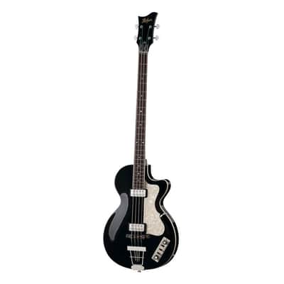 Hofner Contemporary Club Bass Guitar - Black image 2