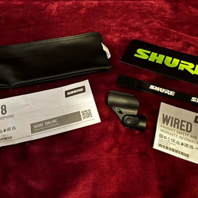 Shure SM58 Handheld Cardioid Dynamic Microphone 1984 - Present Black image 2