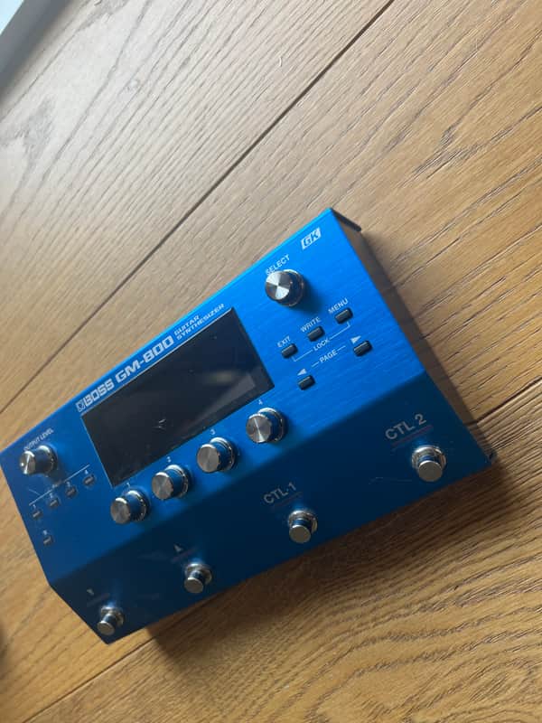 Boss GM-800 Guitar Synthesizer 2023 - Present - Blue image 1