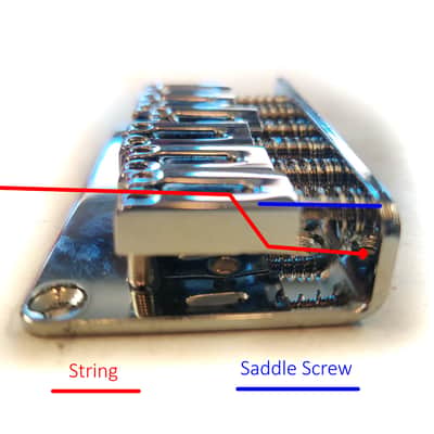 3 String Bender Kit for Lap Steel or Guitar - Easy Install! - Hardtail Bridge Configuration - V3 image 2