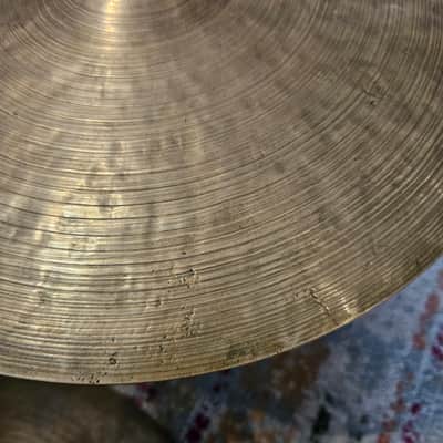 Zildjian K. Istanbul New Stamp 14" Hi Hats 739g/878g 1960s image 14