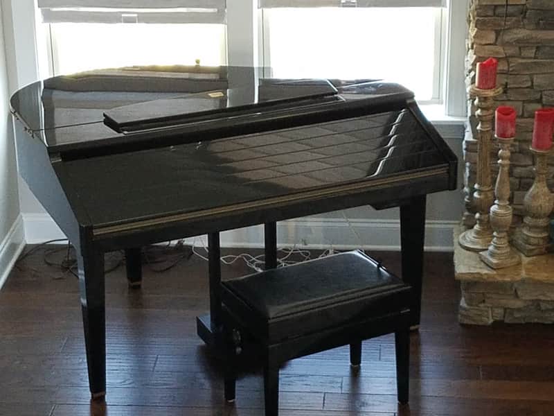 YAMAHA CLAVINOVA CVP900 2005 BLACK/LAQUER image 1