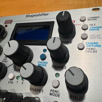 Intellijel Cylonix Shapeshifter Dual Wavetable VCO Eurorack Synth Module 2015 - Present - Silver image 4