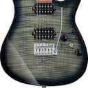 Ibanez AZ24S1F Standard Electric Guitar, Jatoba Fingerboard, Transparent Black Sunburst