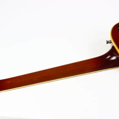 1973 Gibson Les Paul Custom Cherry Sunburst Vintage LP w Original Case Patent Sticker Humbuckers image 13