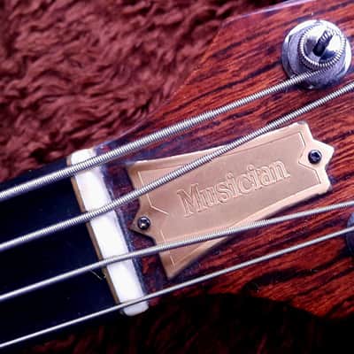 Rare Vintage Ibanez Musician Bass MC 900 DS Made In Japan Neck Through Body Construction 1979 Passive/Active Electronics image 4